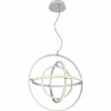 Luminaires Globo Lighting Suspension Globo KURUS LED Nickel mat, 1 lumière* Éclairage Led