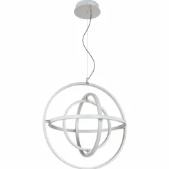 Luminaires Globo Lighting Suspension Globo KURUS LED Nickel mat, 1 lumière* Éclairage Led