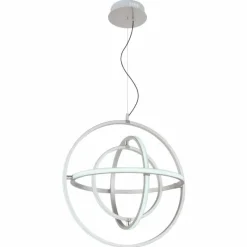 Luminaires Globo Lighting Suspension Globo KURUS LED Nickel mat, 1 lumière* Éclairage Led