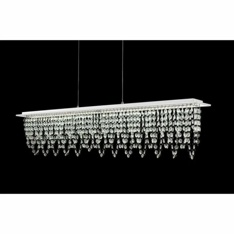 Luminaires Globo Lighting Suspension Globo LED Chrome, Clair, 1 lumière, Télécommandes* Éclairage Led