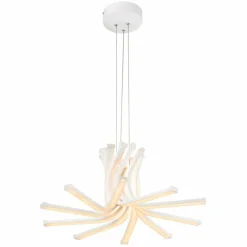 Luminaires Globo Lighting Suspension Globo LINCOLN LED Blanc, 1 lumière* Suspensions