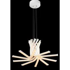 Luminaires Globo Lighting Suspension Globo LINCOLN LED Blanc, 1 lumière* Suspensions