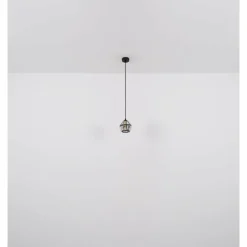 Luminaires Globo Lighting Suspension Globo LOIS Laiton, Noir, 1 lumière* Suspensions