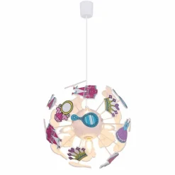Luminaires Globo Lighting Suspension Globo LURRA Blanc, 4 lumières* Suspensions