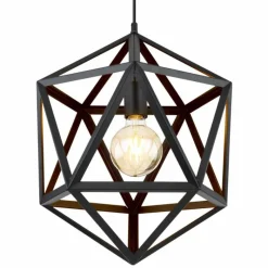 Luminaires Globo Lighting Suspension Globo LYDIA Noir, 1 lumière* Suspensions