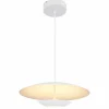 Luminaires Globo Lighting Suspension Globo MANU LED Blanc, 1 lumière* Suspensions