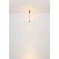 Luminaires Globo Lighting Suspension Globo MARTHY LED Gris, 1 lumière* Éclairage Led