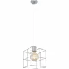 Lampes Industrielles-Luminaires Globo Lighting Suspension Globo MERRIL Zingué, 1 lumière