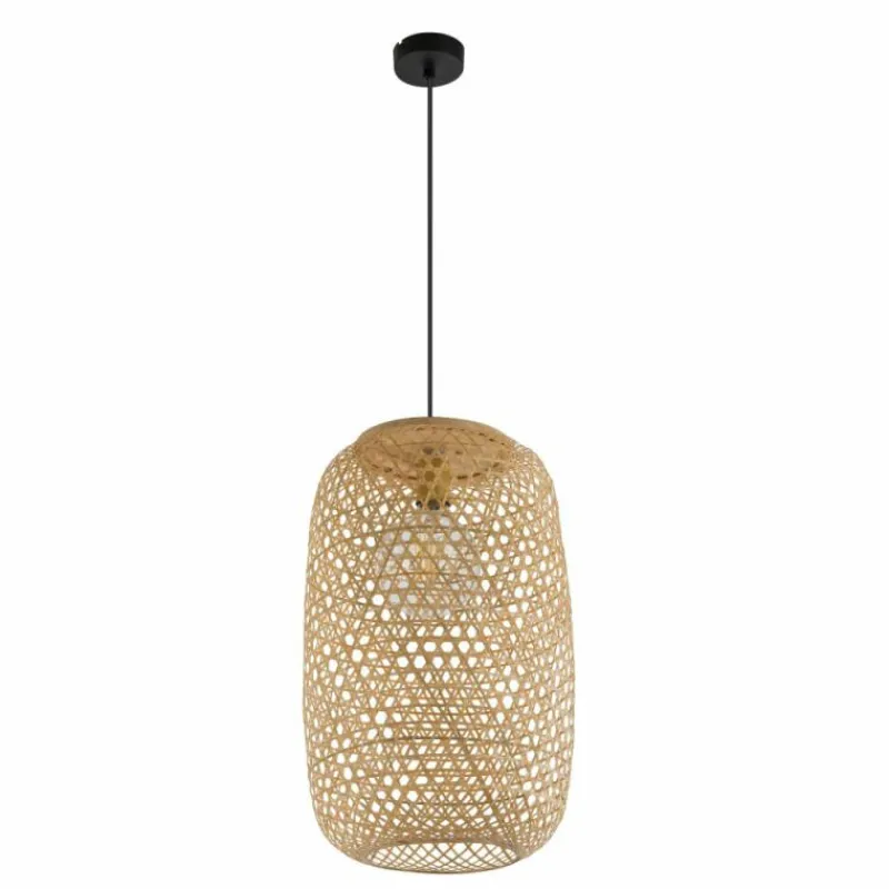 Luminaires Scandinaves-Luminaires Globo Lighting Suspension Globo MIRENA Noir, 1 lumière
