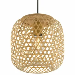 Luminaires Scandinaves-Luminaires Globo Lighting Suspension Globo MIRENA Noir, 1 lumière