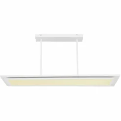 Luminaires Globo Lighting Suspension Globo MURPHY LED Blanc, 1 lumière, Télécommandes, Changeur de couleurs* Suspensions