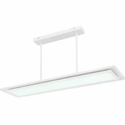 Luminaires Globo Lighting Suspension Globo MURPHY LED Blanc, 1 lumière, Télécommandes, Changeur de couleurs* Suspensions