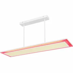 Luminaires Globo Lighting Suspension Globo MURPHY LED Blanc, 1 lumière, Télécommandes, Changeur de couleurs* Suspensions