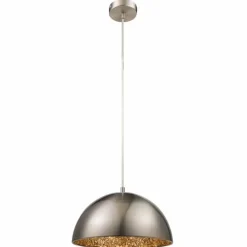 Luminaires Globo Lighting Suspension Globo Nickel mat, 1 lumière* Suspensions
