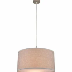 Luminaires Globo Lighting Suspension Globo Nickel mat, 1 lumière* Suspensions