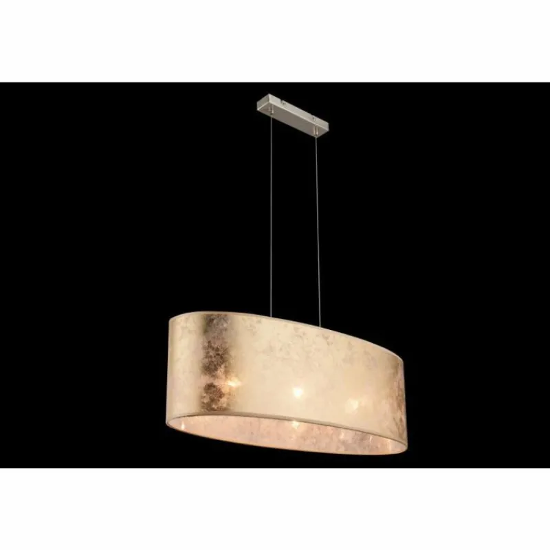 Lampe Turque-Luminaires Globo Lighting Suspension Globo Nickel mat, 3 lumières