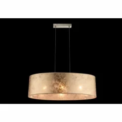 Lampe Turque-Luminaires Globo Lighting Suspension Globo Nickel mat, 3 lumières