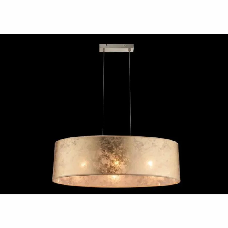 Lampe Turque-Luminaires Globo Lighting Suspension Globo Nickel mat, 3 lumières