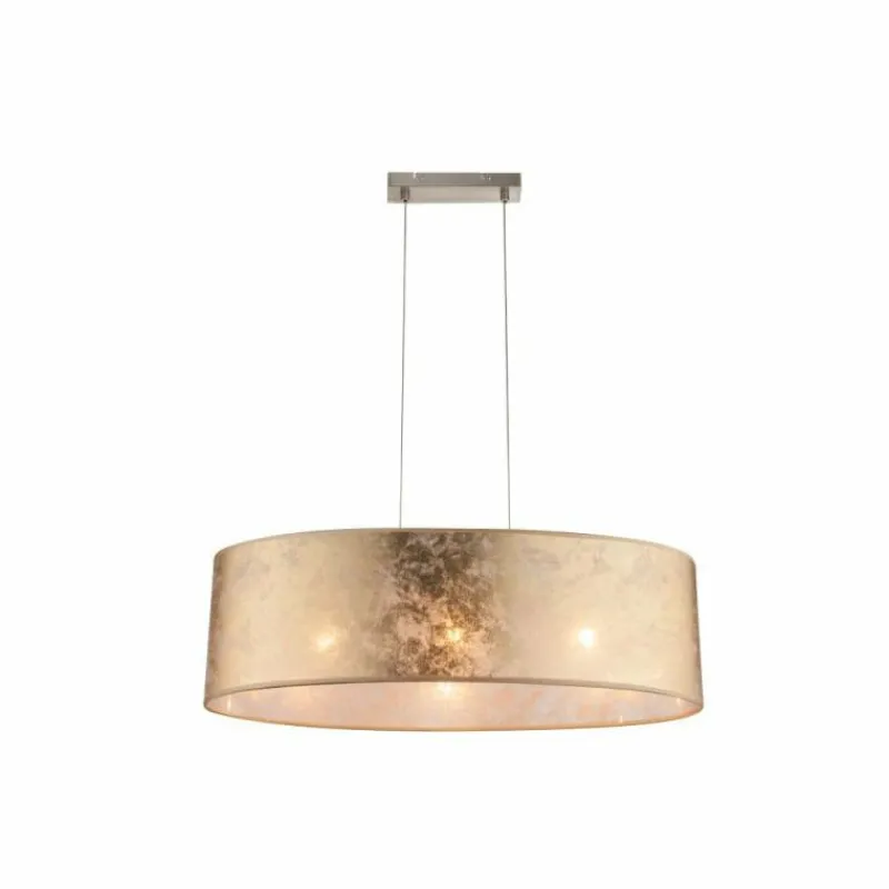 Lampe Turque-Luminaires Globo Lighting Suspension Globo Nickel mat, 3 lumières