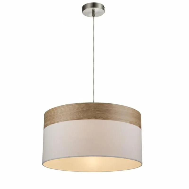 Luminaires Scandinaves-Luminaires Globo Lighting Suspension Globo Nickel mat, 1 lumière
