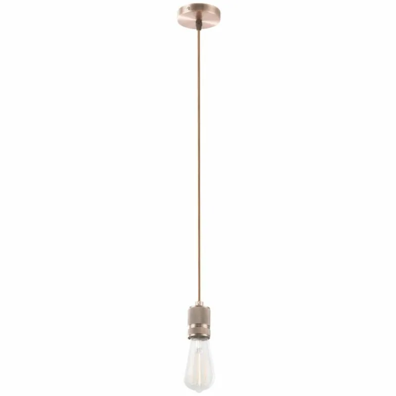 Lampes Vintages & Rétros-Luminaires Globo Lighting Suspension Globo OLIVER Cuivre, 1 lumière