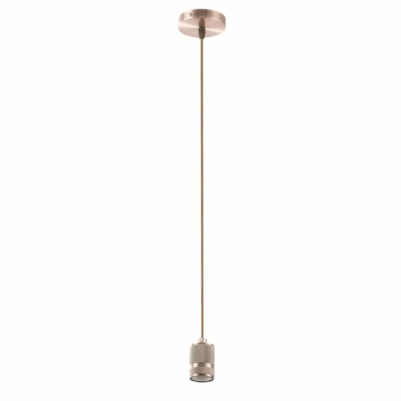 Lampes Vintages & Rétros-Luminaires Globo Lighting Suspension Globo OLIVER Cuivre, 1 lumière