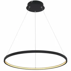 Luminaires Globo Lighting Suspension Globo RALPH LED Noir, 1 lumière* Éclairage Led