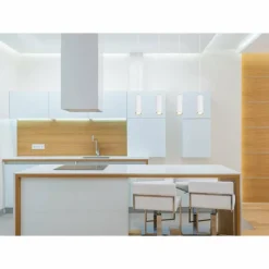 Luminaires Globo Lighting Suspension Globo ROBBY Blanc, 4 lumières* Suspensions