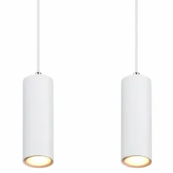 Luminaires Globo Lighting Suspension Globo ROBBY Blanc, 4 lumières* Suspensions