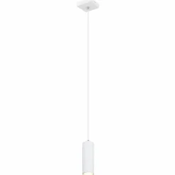 Luminaires Globo Lighting Suspension Globo ROBBY Blanc, 1 lumière* Suspensions