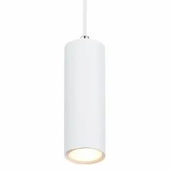 Luminaires Globo Lighting Suspension Globo ROBBY Blanc, 1 lumière* Suspensions