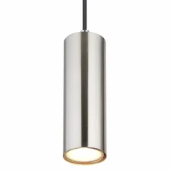 Luminaires Globo Lighting Suspension Globo ROBBY Nickel mat, 1 lumière* Suspensions