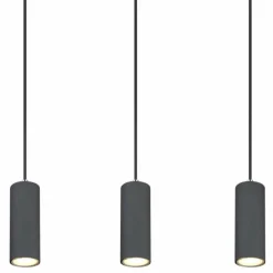 Luminaires Globo Lighting Suspension Globo ROBBY Noir, 6 lumières* Suspensions