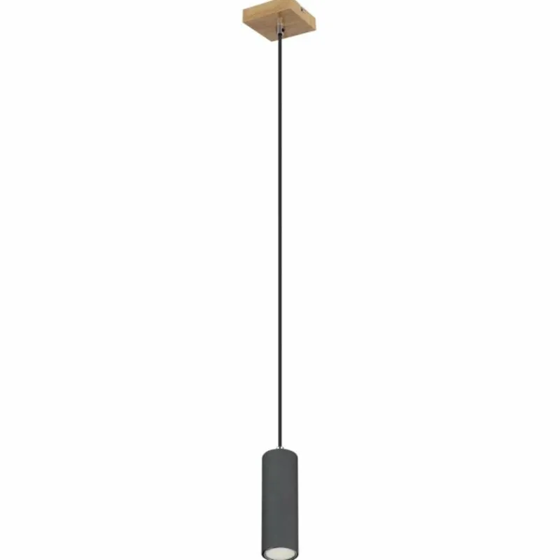Luminaires Globo Lighting Suspension Globo ROBBY Noir, 1 lumière* Suspensions