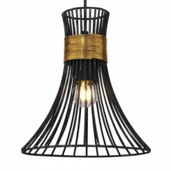 Luminaires Globo Lighting Suspension Globo ROXY Noir, 1 lumière* Suspensions