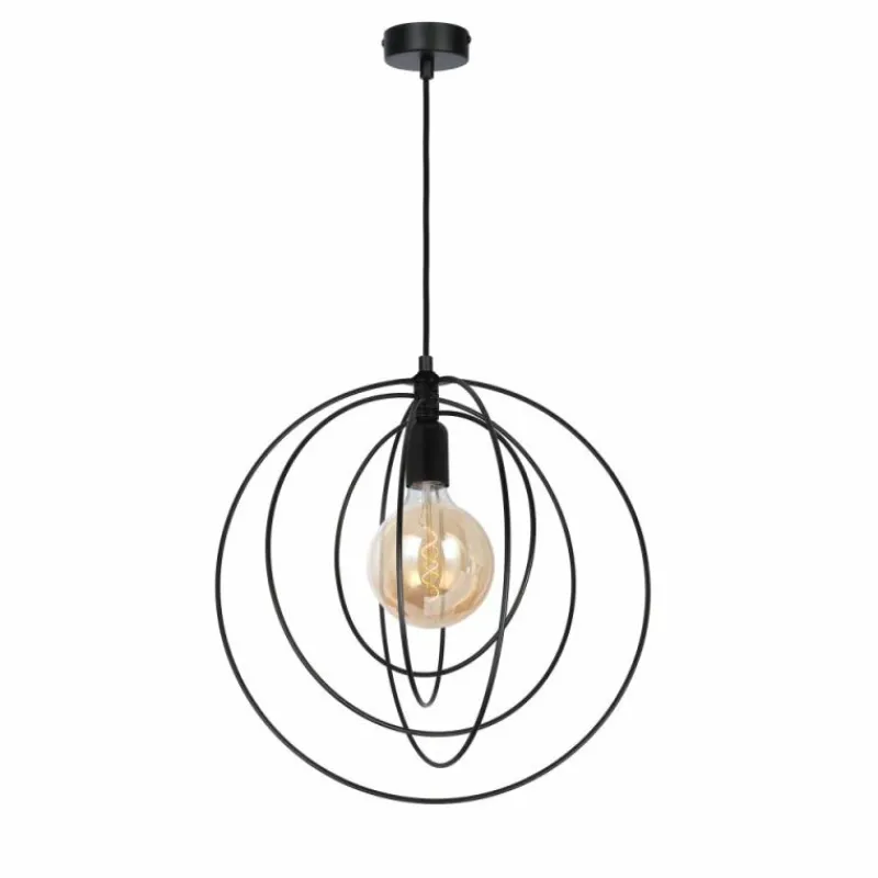 Luminaires Globo Lighting Suspension Globo SARINI Noir, 1 lumière* Suspensions