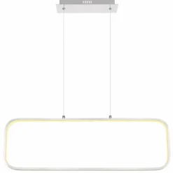 Luminaires Globo Lighting Suspension Globo SILLA LED Nickel mat, 1 lumière* Éclairage Led