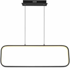Luminaires Globo Lighting Suspension Globo SILLA LED Noir, 1 lumière* Suspensions