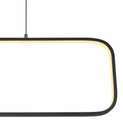 Luminaires Globo Lighting Suspension Globo SILLA LED Noir, 1 lumière* Suspensions