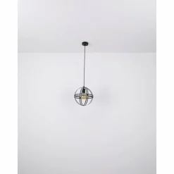 Luminaires Globo Lighting Suspension Globo TAMARA Noir, 1 lumière* Suspensions