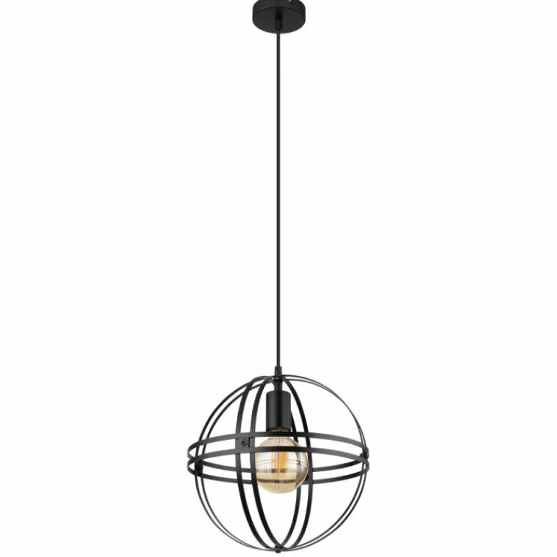 Luminaires Globo Lighting Suspension Globo TAMARA Noir, 1 lumière* Suspensions