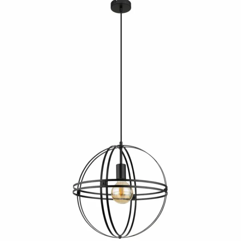 Luminaires Globo Lighting Suspension Globo TAMARA Noir, 1 lumière* Suspensions