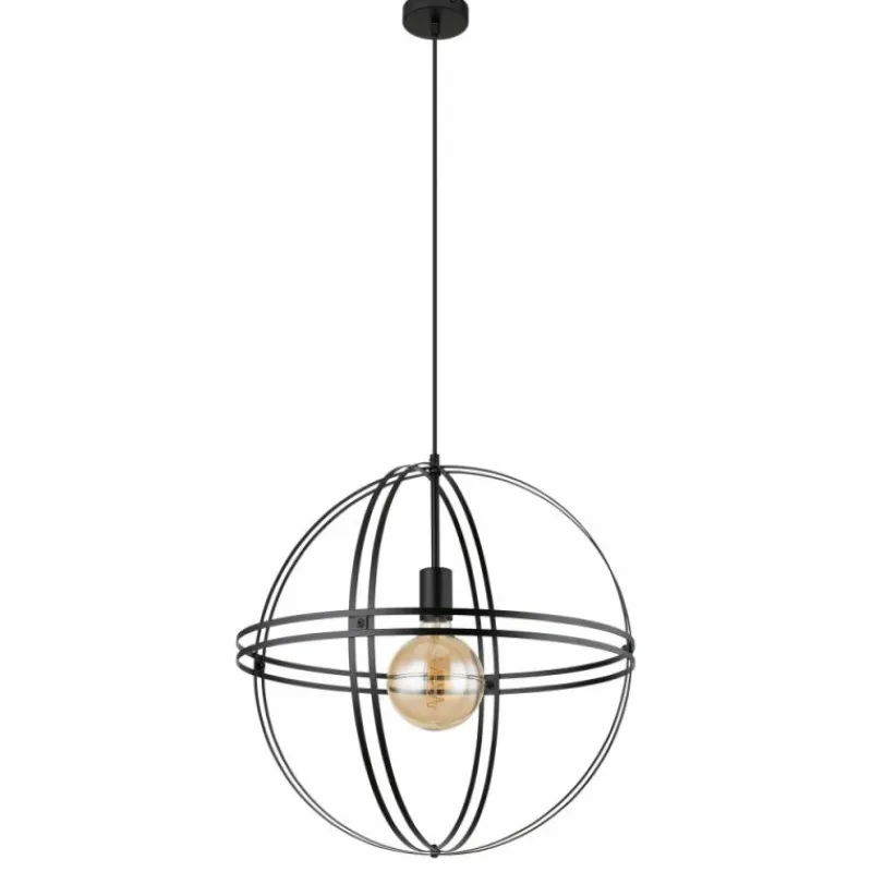 Luminaires Globo Lighting Suspension Globo TAMARA Noir, 1 lumière* Suspensions