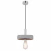 Luminaires Globo Lighting Suspension Globo TIMO Gris, 1 lumière* Suspensions