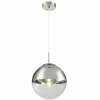 Luminaires Globo Lighting Suspension Globo VARUS Nickel mat, 1 lumière