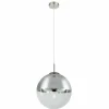 Luminaires Globo Lighting Suspension Globo VARUS Nickel mat, 1 lumière