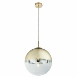Luminaires Globo Lighting Suspension Globo VARUS Or, 1 lumière