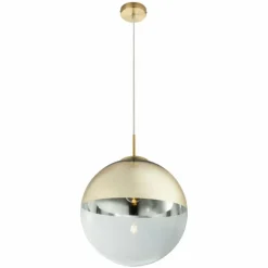 Luminaires Globo Lighting Suspension Globo VARUS Or, 1 lumière