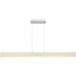 Luminaires Globo Lighting Suspension Globo VERENA LED Nickel mat, 1 lumière* Éclairage Led