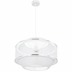 Lampes Vintages & Rétros-Luminaires Globo Lighting Suspension Globo VIGATTO Blanc, 1 lumière